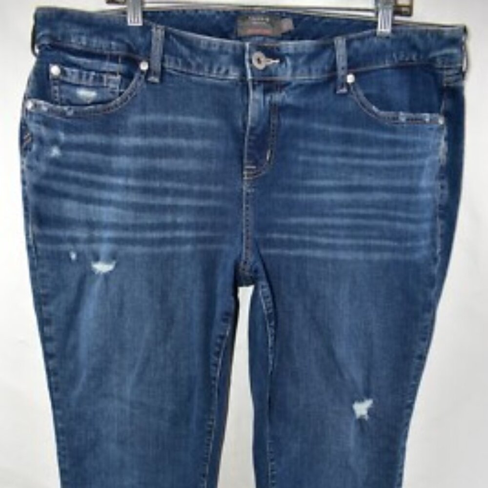 Torrid Bombshell Straight Blue Jeans